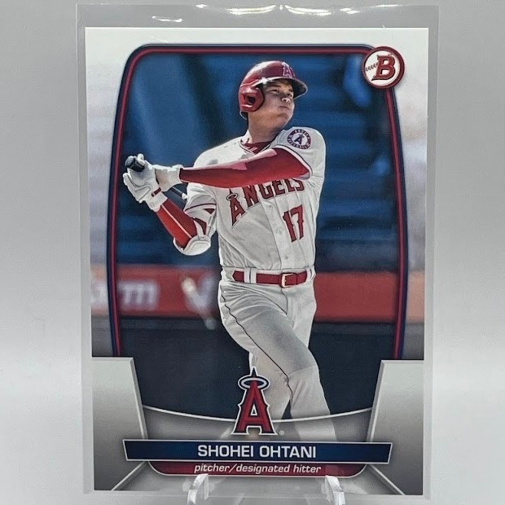 Shohei Ohtani 2023 Bowman 51 MLB Los Angeles Angels Baseball Trading Card